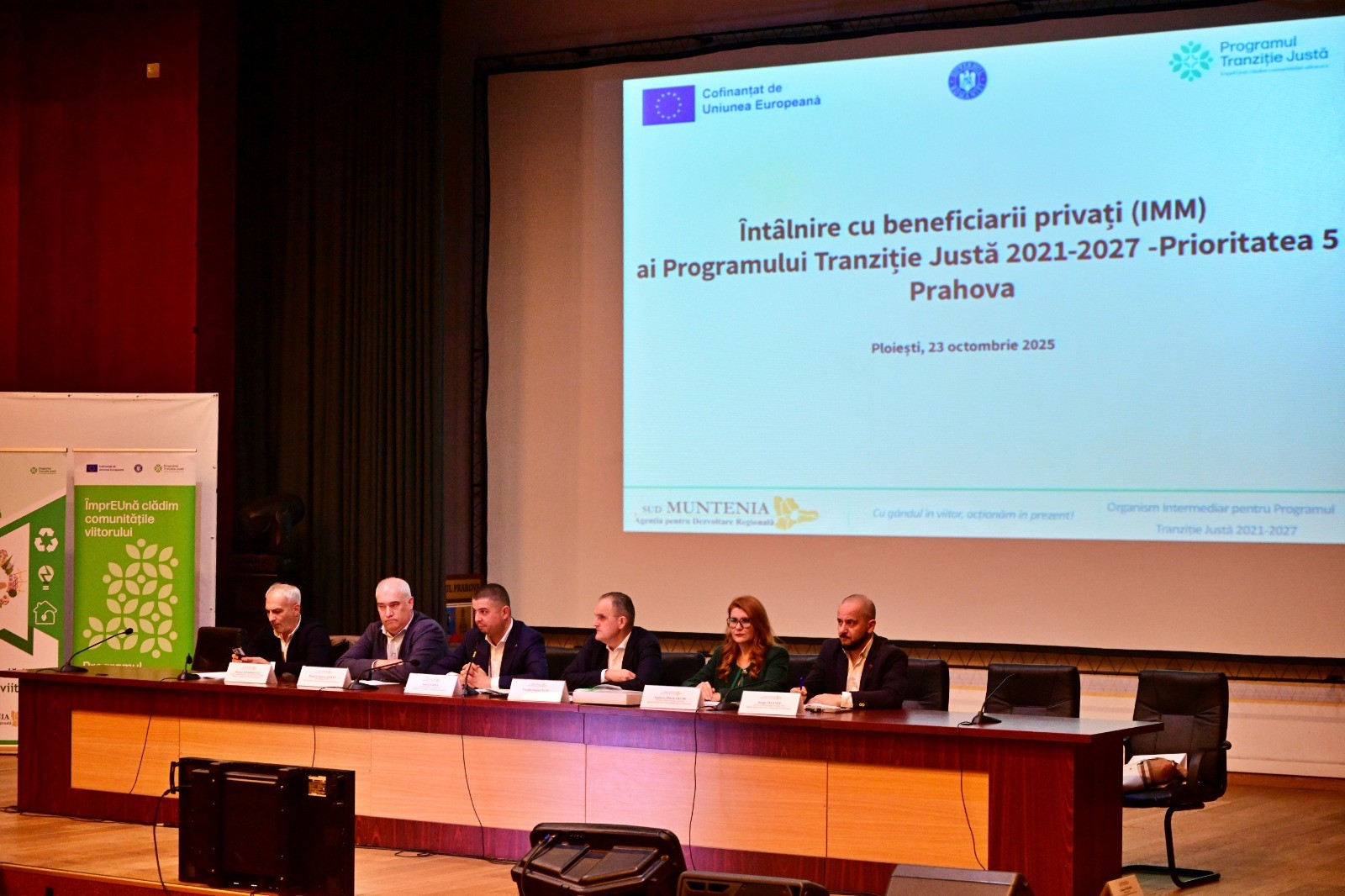 ADR Sud-Muntenia, alături de AM PTJ și CJ Prahova, într-un dialog constructiv cu beneficiarii Programului Tranziție Justă